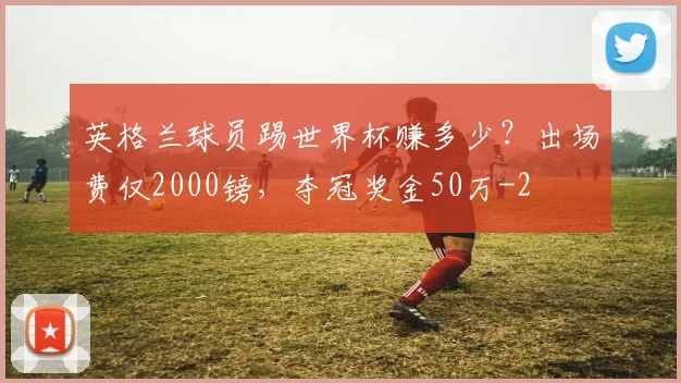 英格兰球员踢世界杯赚多少？出场费仅2000镑，夺冠奖金50万